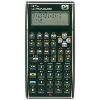 HP-35S Calculator. 